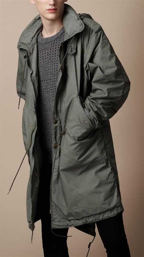 burberry single breasted jacket grey|burberry brit anorak jacket.